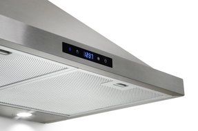 AKDY 30" Kitchen Wall Mount Stainless Steel Touch Panel Control Range Hood AZ63175S Stove Vents N2