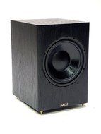 Halo Subwoofer in Black Oak N3