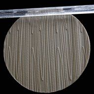 Fondant Transparent Acrylic Carved Wood Grain Printing Non-stick Mini Rolling Pin for Cake Decorating Tool N16