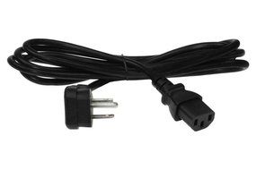 SF Cable, US Universal Wall Side Right Angle Power Cord, IEC320 C13 to NEMA 5-15P (6 Feet) N5