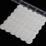 Fondant Transparent Acrylic Carved Wood Grain Printing Non-stick Mini Rolling Pin for Cake Decorating Tool N20