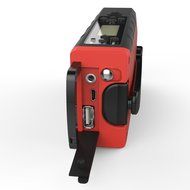 RunningSnail Solar Weather AM/FM//NOAA Emergency Digital Radio with LED Flashlight, 2000MAh Power Bank &amp; SOS Alarm N6