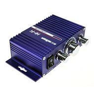 1 X 12v 2.0 Channel Hifi Stereo Car Home Mini Audio Amplifier 200w Aluminum Case N3