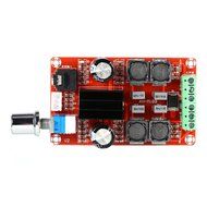Amplify Board, DC 24V Digital Audio Power Amplifier Stereo AMP Audio Amplify Board Digital Module 50W+50W Dual...