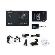 Aicok 4K WIFI Sport Action Camera (32GB Micro SD Card) 170 Degree Wide Angle Lens 2.0" LCD 16MP FHD 1080P Sports... N5