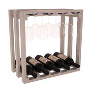 Wine Racks America Ponderosa Pine Lattice Stacking Stemware Cube. 13 Stains to Choose From! N12