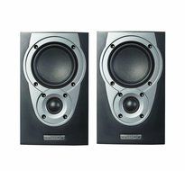 Mission Audio MX-S BLK 2-Way Bookshelf Speakers (Black, 2) (Discontinued by Manufacturer) N5