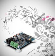 KKmoon Wireless Bluetooth 4.0 Audio Receiver Board Stereo Digital Amplifier Module 210W N3