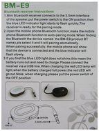 Bluetooth Receiver | ABen Mini Wireless Portable Stereo connected to 3.5mm Home Sound System, Traditional Speakers... N2