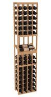 Wine Racks America Ponderosa Pine 4 Column Side Display Kit. 13 Stains to Choose From! N13