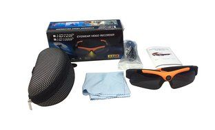 Fund 1080P 8MP 120 Degree Wide Angle HD Camera Glasses Video Recording Sport Sunglasses DVR Eyewear Support 32GB... N10