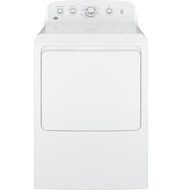 GE GTX42GASJWW 27" Front Load Gas Dryer with 6.2 cu. ft. Capacity in White N3