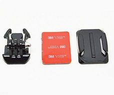 ProGear Curved Surface Mount With Buckle And 3M Adhesive Pad For GoPro Hero 4/3+/3/2/1