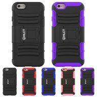 2 iPhone 6S/6 Plus Case, HLCT TWIN PACK Rugged Shock Proof Dual-Layer Case with Built-In Kickstand for iPhone... N14