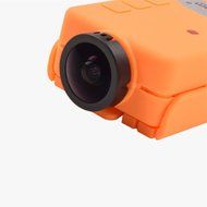 Crazepony Mini Sport Action Dash Cam RunCam HD 1080P FPV Camera Full Wide Angle Long Recording Time (Orange) N5