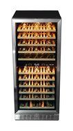 NewAir AWR-1160DB Premier Gold Series 116 Bottle Built-In WIne Cooler, StaInless Steel/Black N3