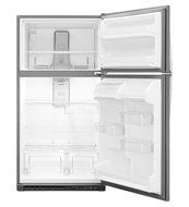 Whirlpool&reg; 33-inch Wide Top-Freezer Refrigerator with Optional EZ Connect Icemaker Kit - 20.5 cu. ft N3