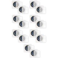 Blue Octave LS62 In Wall or In Ceiling 6.5" Speakers Home Theater 2-Way Square 7 Pair Pack