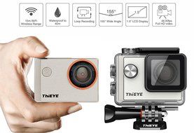 ThiEYE i60 WIFI 4K Sports Action Camera Video Camcorder 12MP 1080P Full HD 130FT (40M) Waterproof 155 Degree Wide...