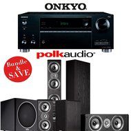 Onkyo TX-RZ610 7.2-Channel Network A/V Receiver + Polk Audio TSi 500 + Polk Audio TSi 200 + Polk Audio CS10 +...