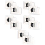 Blue Octave LS42 In Wall In Ceiling Speakers Home 2100 Watts New 5 Pair Pack LS42-5PR