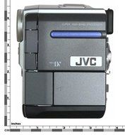 JVC GRDVM96U MiniDV Compact Digital Camcorder w/2.5 " LCD, MPEG4 Movie Mode &amp; 8MB SD Card N8