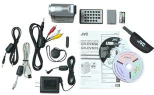 JVC GRDVM96U MiniDV Compact Digital Camcorder w/2.5 " LCD, MPEG4 Movie Mode &amp; 8MB SD Card N9