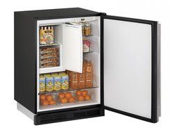U-Line U1224RFS00B 4.2 cu. ft. Compact Refrigerator, Stainless Steel