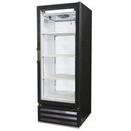 Beverage-Air LV12-1-B-LED LumaVue 24" One Section Refrigerated Glass Door Merchandiser with LED Lighting 12 cu.ft...