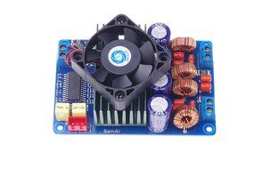SMAKN&reg; DC30V-50V TC2001/STA516 2X210W Dual Channel Class T HIFI Stereo Audio Amplifier Board N8
