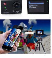 KuWFi iLepo Wifi sj5000 Plus Sport Action Camera 16MP 1080P Full HD 2&quot; LCD Screen Coated Glass Waterproof 30m... N9