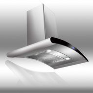 AKDY AWRKN330 30" Wall Mount Range Hood with 760 CFM 65 dB Centrifugal Motor Innovative Touch 2W LED Lighting... N2