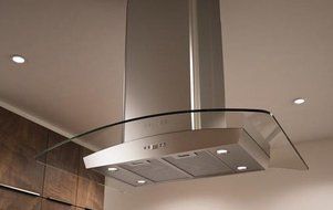 Zephyr 36W in. Milano G Island Range Hood