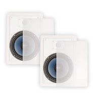 Blue Octave Home LW82 In-Wall Speakers (White)