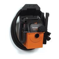 RIDGID Wet Dry Vacs VAC5000 Portable Wall Mount Wet Dry Vacuum Cleaner for Shop or Garage, 5-Gallon, 5.0 Peak... N9