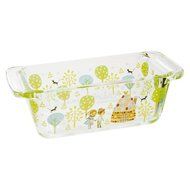 Shinzi Katoh Design Hansel &amp; Gretel Oven Safe Glass Bakeware Cake Pan