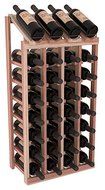 Wine Racks America Redwood 4 Column 8 Row Display Top Kit. 13 Stains to Choose From! N7