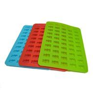 Enever Set of 3 （Blue Red Green） Gummy Bear Molds Silicone Chocolate Making Molds Yogurt Candy Molds - Total 150... N4