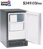 Marvel 15iM-BS-F-R Indoor Compact Crescent Ice Machine, Right Hinge, 15-Inch, Stainless Steel