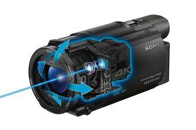 Sony FDRAX53/B 4K HD Video Recording Camcorder (Black) N6