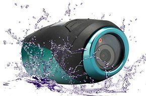 5 Megapixel 1080p Sports Camera - IP68 Waterproof Rating, 160 Degree Lens, Positioning Laser Light N2