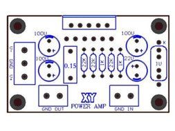 DROK&reg; HI-FI Digital Stereo Power Amp Circuit LM3886TF Small Audio Amplifier IC Mono 60W AC 20~28V N6