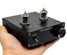 Douk Audio Mini 6J1 Valve &amp; Vacuum Tube Pre-Amplifier Stereo HiFi Buffer Preamp N9