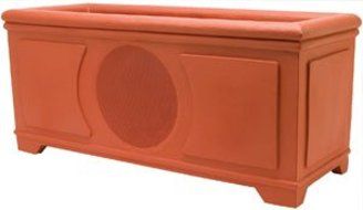 Niles PB6Si Weatherproof planter box speaker Terracotta finish