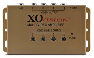 XO Vision 1 Video Input and 4 Video Outputs Video Amplifier