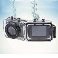 Water &amp; Wood Black 720P 1280*720 HD Outdoor Sport Helmet Action Camera Mini DV Camcorder Waterproof Drive Record... N4