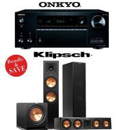 Onkyo TX-NR757 7.2-Channel Network A/V Receiver + Klipsch RP-280F + Klipsch RP-440C + Klipsch R-112SW - 3.1 Reference...