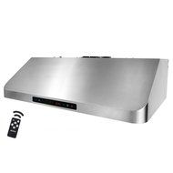 FIREBIRD New FB90-1081 36" Under Cabinet Stainless Steel Range Hood, W/Gas sensor, Illuminated Keypad, Baffle... N3