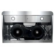 FIREBIRD New FB90-1081 36" Under Cabinet Stainless Steel Range Hood, W/Gas sensor, Illuminated Keypad, Baffle... N4