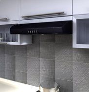 FIREBIRD New 30-Inch 3-Speed Stainless Steel Under Cabinet Range Hood FB-BK5710W (Black) N2